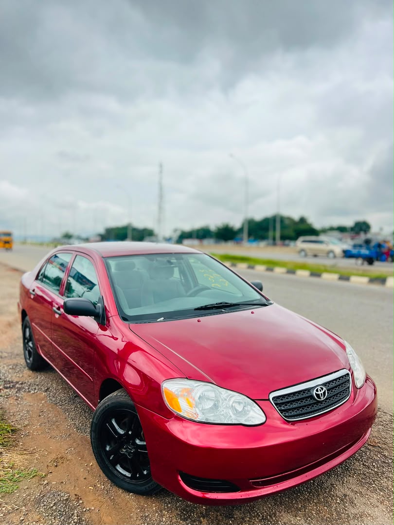
								Giveaway Deal‼️‼️‼️ FOREIGN USED 2006 TOYOTA COROLLA, Factory fitted components going for 🔥#8.4m with our sambo June entry duty✅ With me Lugbe Abuja📍 ZERO CHAIN DEAL full									