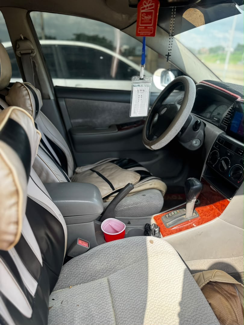 
								Giveaway Deal‼️‼️‼️ Distress Toyota Corolla 2003 buy and drive with Android screen going for just 4.2m Net with 100k sambo Airport Road Abuja📍 ZERO CHAIN DEAL full									