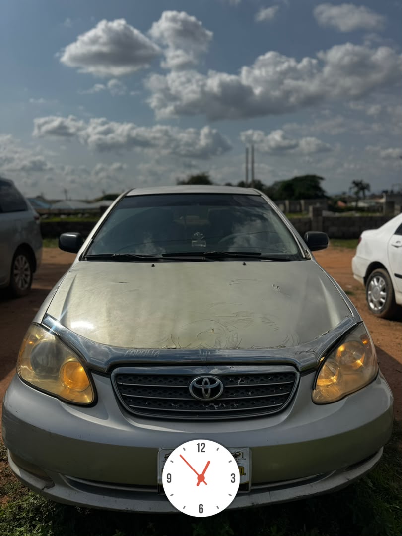 
								Giveaway Deal‼️‼️‼️ Distress Toyota Corolla 2003 buy and drive with Android screen going for just 4.2m Net with 100k sambo Airport Road Abuja📍 ZERO CHAIN DEAL full									