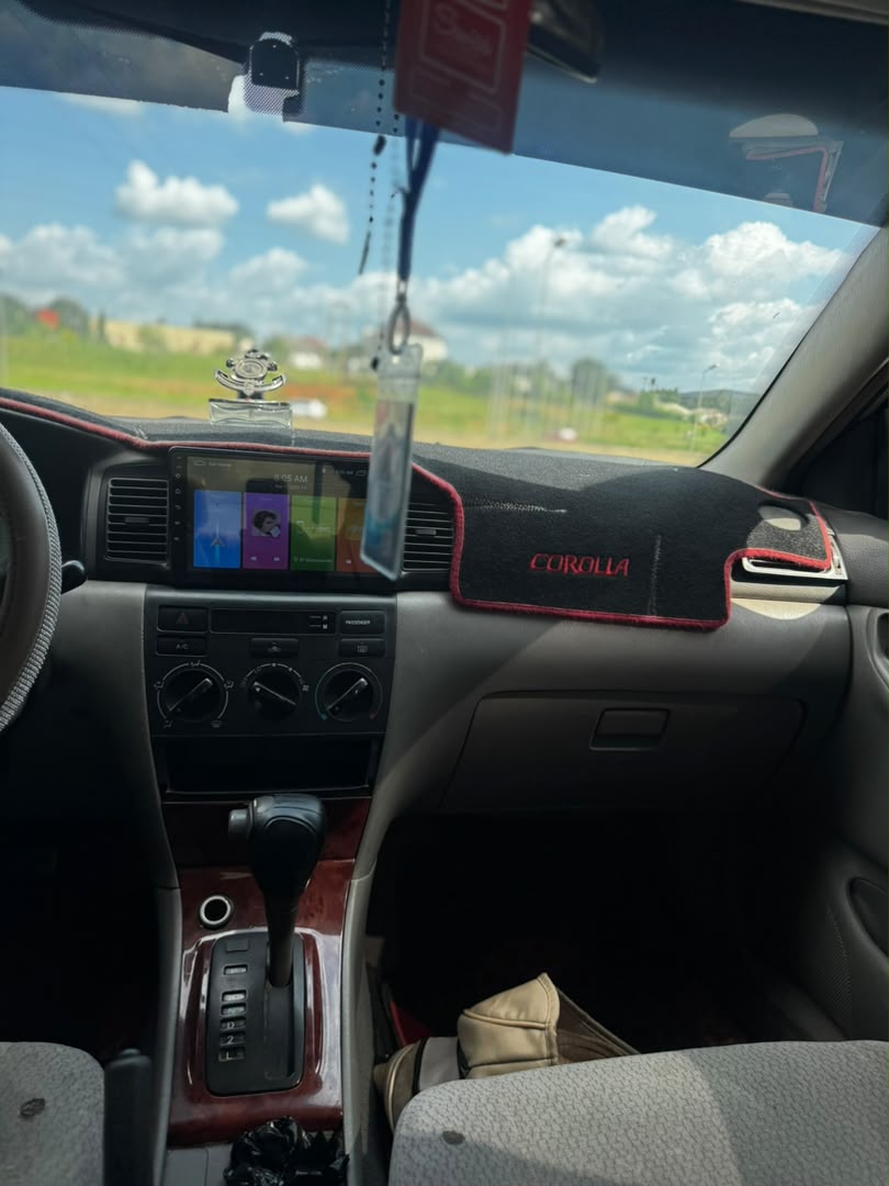 
								Giveaway Deal‼️‼️‼️ Distress Toyota Corolla 2003 buy and drive with Android screen going for just 4.2m Net with 100k sambo Airport Road Abuja📍 ZERO CHAIN DEAL full									