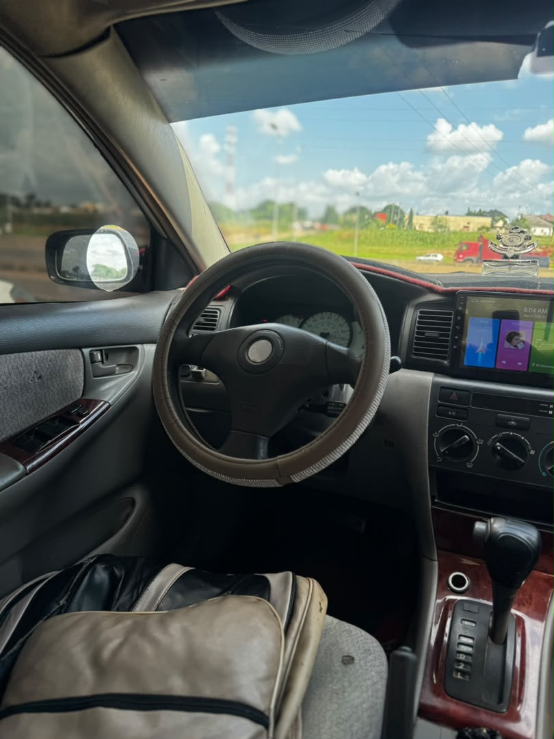 
								Giveaway Deal‼️‼️‼️ Distress Toyota Corolla 2003 buy and drive with Android screen going for just 4.2m Net with 100k sambo Airport Road Abuja📍 ZERO CHAIN DEAL full									
