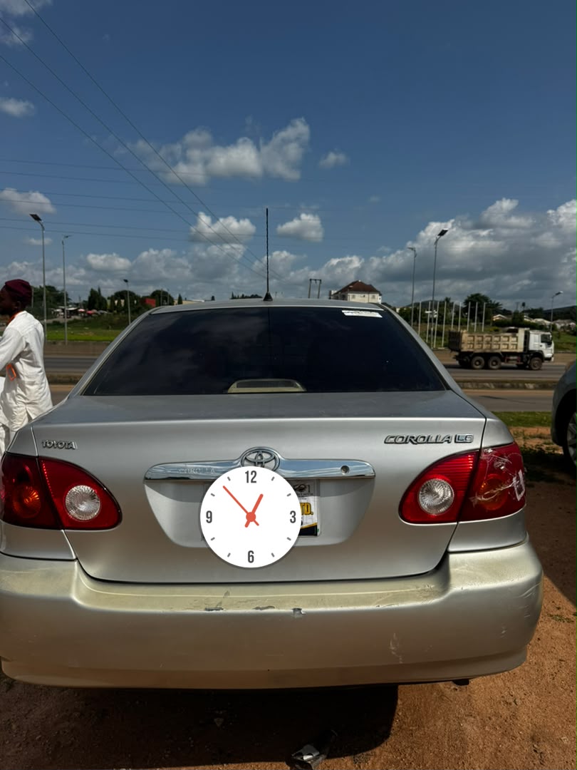 
								Giveaway Deal‼️‼️‼️ Distress Toyota Corolla 2003 buy and drive with Android screen going for just 4.2m Net with 100k sambo Airport Road Abuja📍 ZERO CHAIN DEAL full									