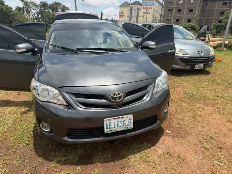 Super sharp Toyota Corolla 2012 used  Untampered engine and gear  Chilling AC  Only 8M  Abuja