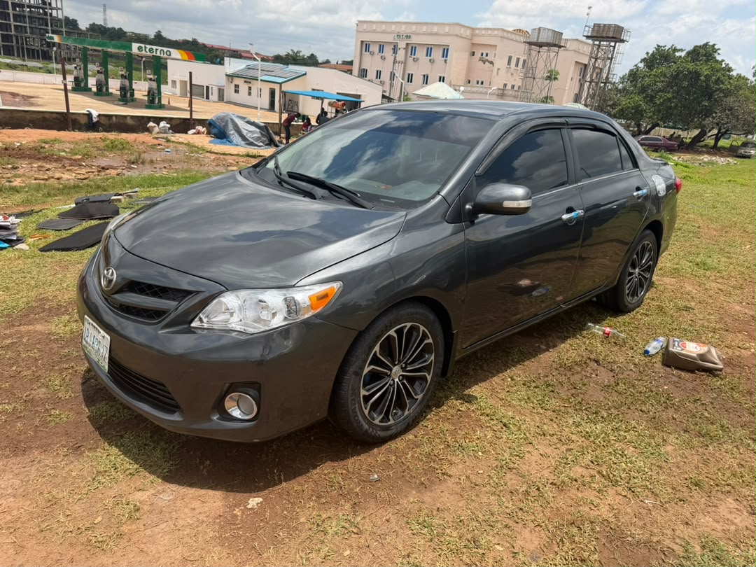 
								Super sharp Toyota Corolla 2012 used  Untampered engine and gear  Chilling AC  Only 8M  Abuja full									