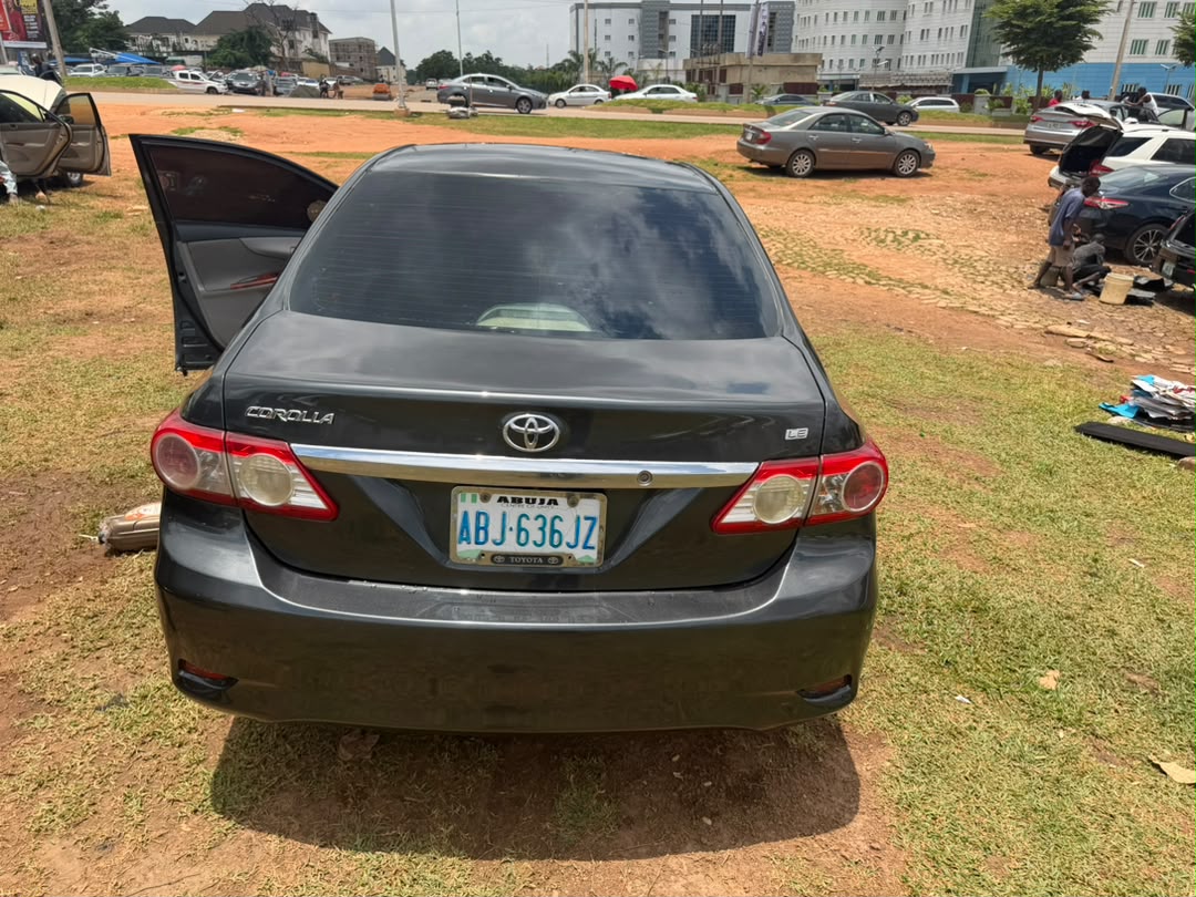 
								Super sharp Toyota Corolla 2012 used  Untampered engine and gear  Chilling AC  Only 8M  Abuja full									
