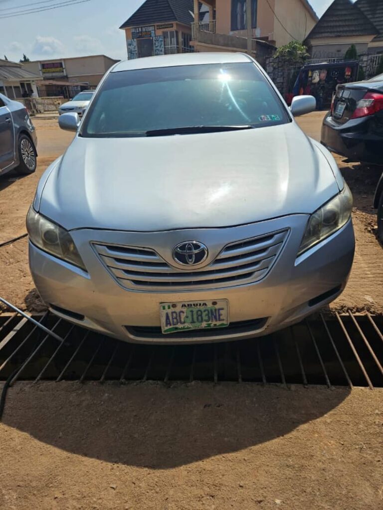 First body and untampered everything  Belgium grade 08 model Camry muscle in a pristine condition  6.3m net..car with me Directly Nyanya Abuja