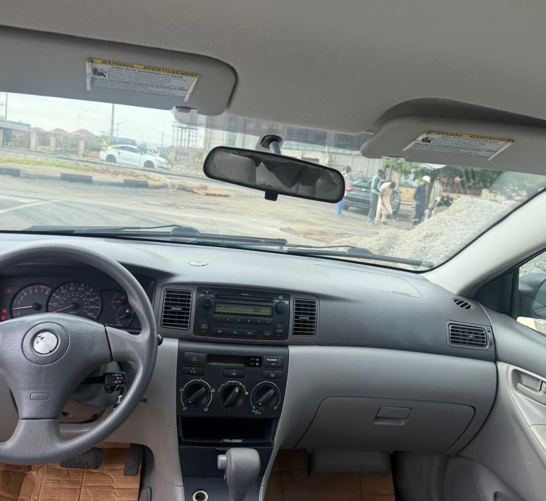 
								FOREIGN USED 2007 TOYOTA COROLLA LE WITH ORIGINAL CUSTOM DUTY FULLY PAID GOING FOR 8.5M ABUJA DEAL. full									