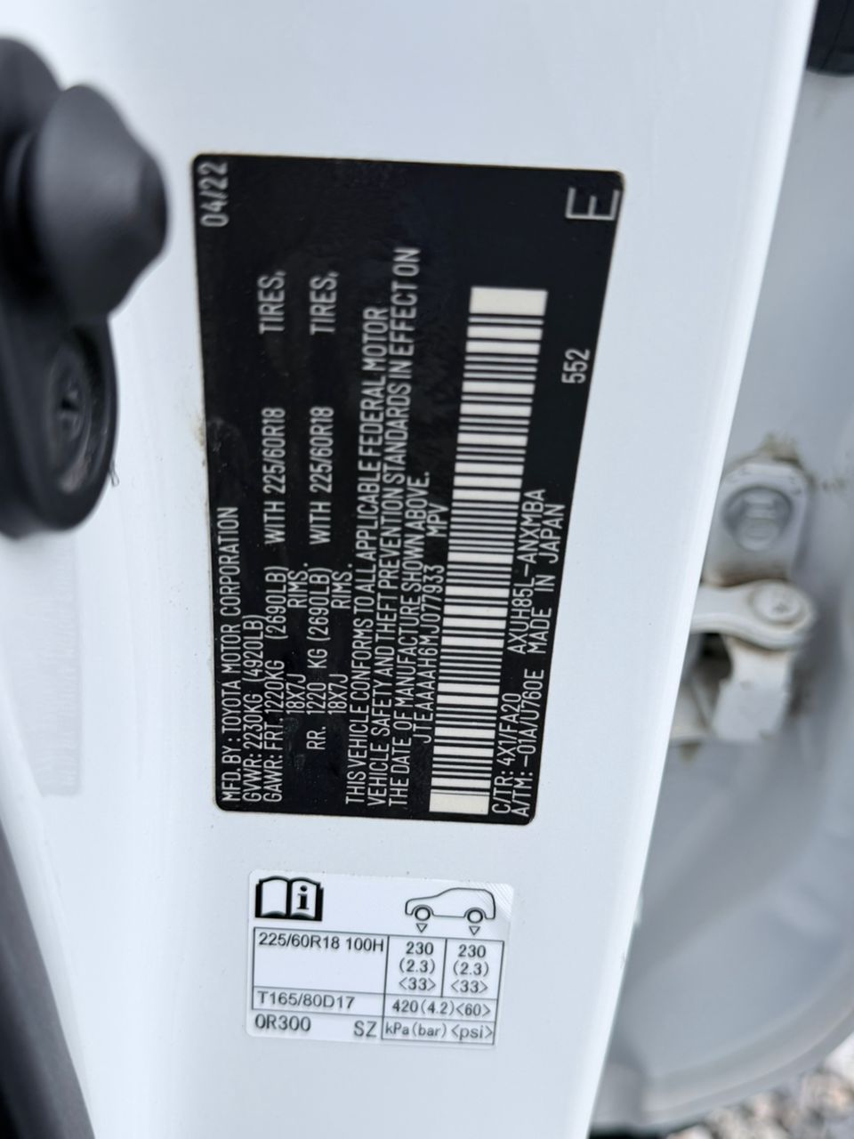 
								2022 DIRECT BELGIUM 🇧🇪 TOYOTA VENZA HYBRID WITH A CLEAR DUTY✅KEYLESS‼️REVERSE CAMERA‼️BLIND SPOT‼️POWERBOOT AND OTHERS… HEADED FOR 49 MILLION NAIRA NAIRA ONLY full									