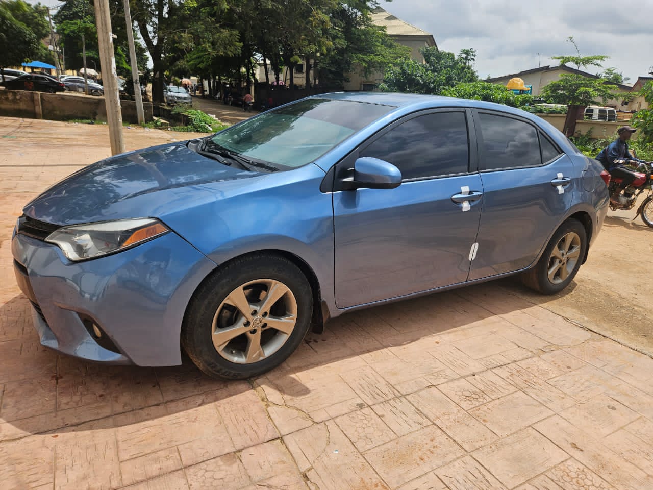 
								Distress 2014 Toyota Corrolla Available for Urgent pick up Engine is Untampared Gear 90% Ac chilling perfectly going for 6.3M Location Nyanya Abuja Note Buyer to Settle Sambo 100k full									