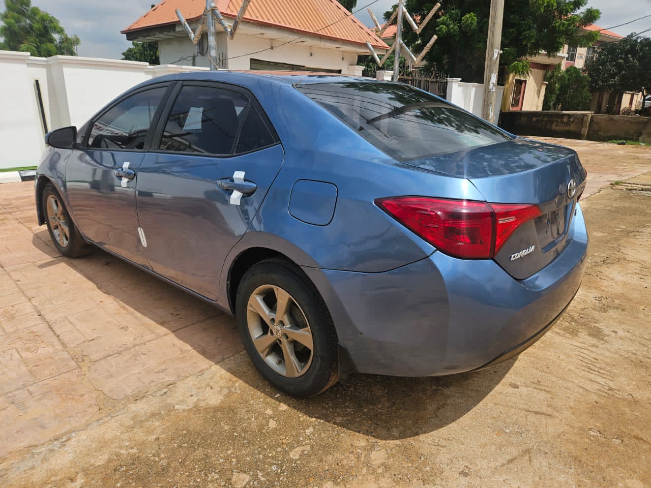 
								Distress 2014 Toyota Corrolla Available for Urgent pick up Engine is Untampared Gear 90% Ac chilling perfectly going for 6.3M Location Nyanya Abuja Note Buyer to Settle Sambo 100k full									