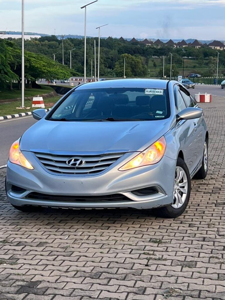 Foreign used Hyundai Sonata 2012 model custom duty fully paid accident free 2026 entry going for 8.2m Abuja deal
