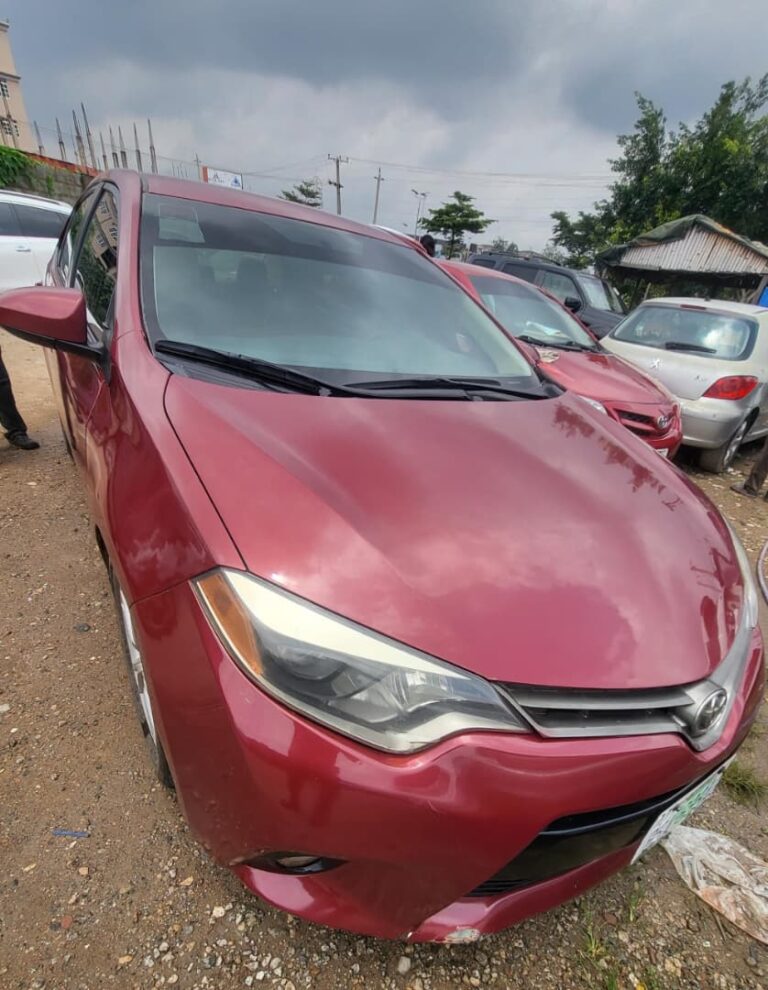 Clean Corolla 2015 Model Untouched engine and gear AC chilling and original duty Going for 8.3m 📍 Abuja