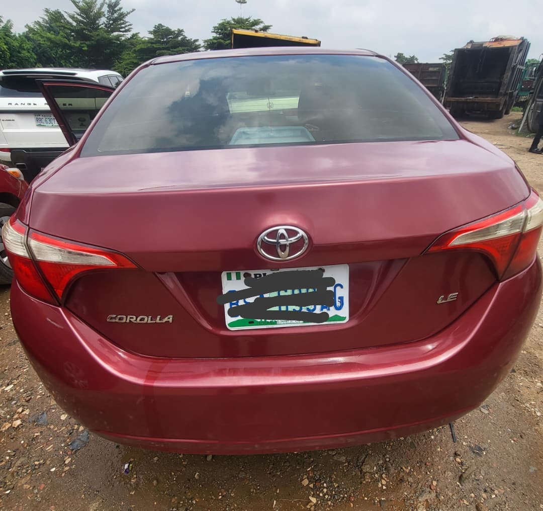 
								Clean Corolla 2015 Model Untouched engine and gear AC chilling and original duty Going for 8.3m 📍 Abuja full									