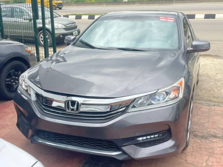 Foreign Use 2017 Honda Accord Sport With Original Duty,Full Option  Price:16.8M buyer settle 300k 👌  📍Abuja