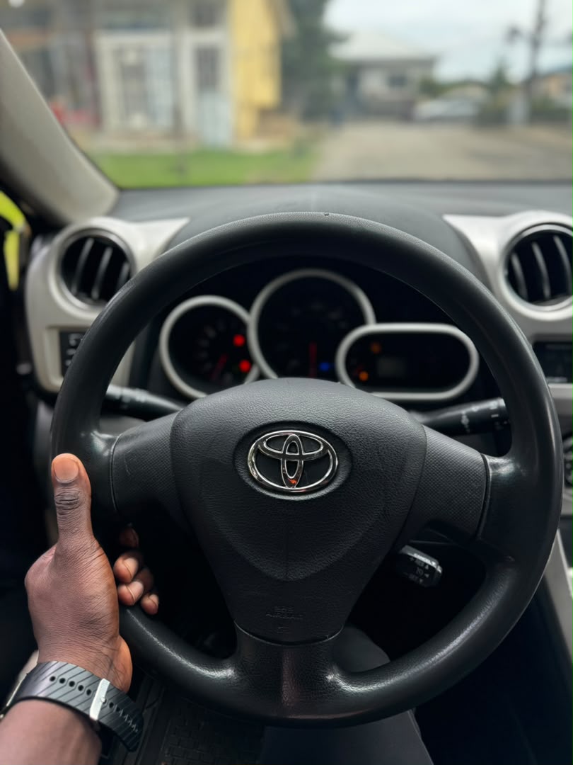 
								GIVEAWAY DEAL‼️‼️‼️ CAREFULLY USED (UNREGISTERED) 2010 TOYOTA MATRIX WITH UNTEMPERED ENGINE AND GEAR, AC IS FREEZING 🥶 WITH DUTY 7.2 NET WITH OUR SAMBO WITH ME LUGBE ABUJA📍 ZERO CHAIN DEAL full									