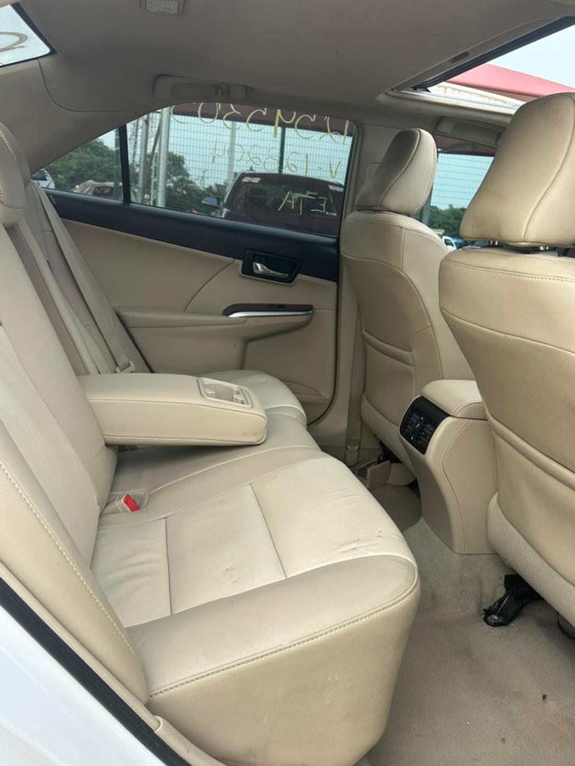 
								GIVEAWAY DEAL‼️‼️‼️ 🛥️NEW ENTRY FOREIGN USED 🇱🇷TOYOTA CAMRY XLE 2014 MODEL FULLEST OPTION KEYLESS, LEATHER SEAT, OPEN ROOF WITH ORIGINAL CUSTOM DUTY GOING FOR JUST 14.8M NET ABUJA📍 ZERO CHAIN DEAL full									