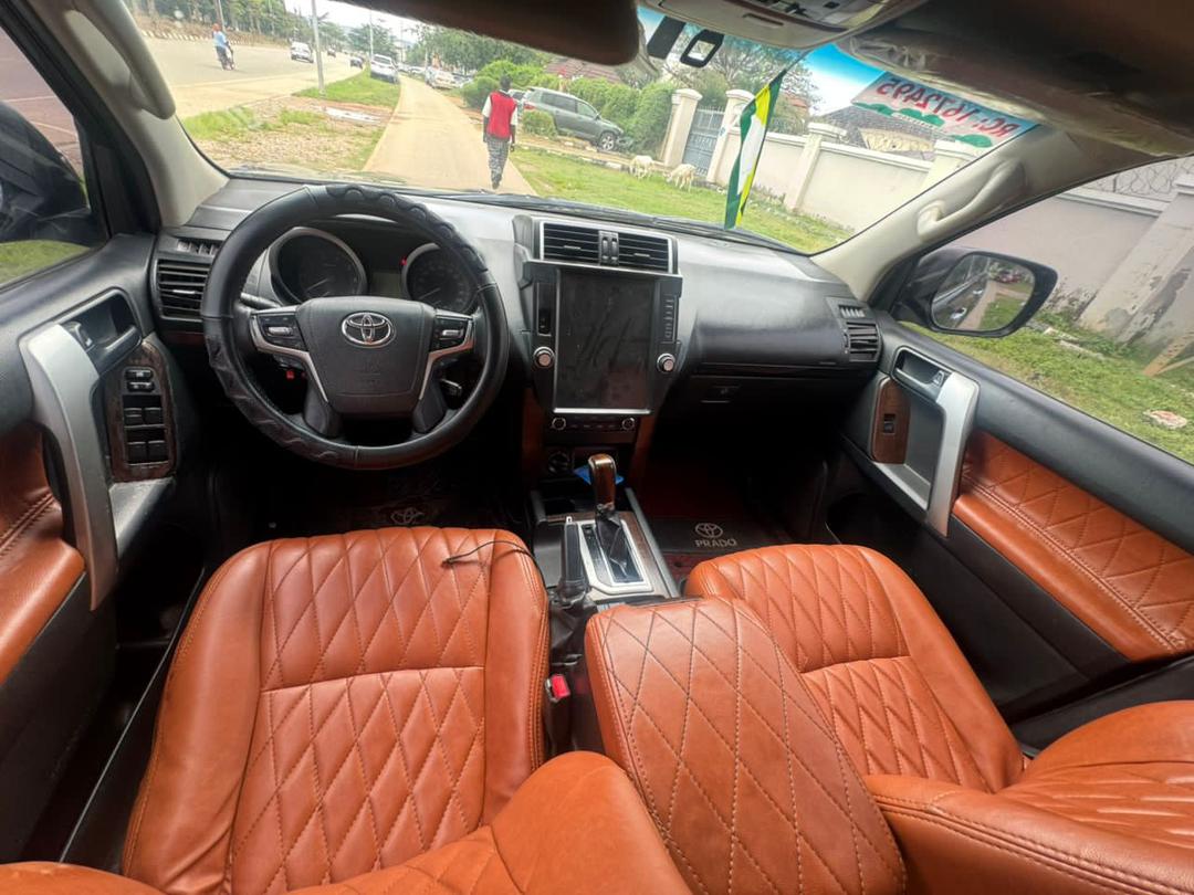 
								Extremely clean ‼️ 🔥Toyota  Land Cruiser prado 2015 ⬆️ 2022 model everything intact buy and drive nothing to fixed going for 19.5m only come for inspection and payment before you hear sold full									