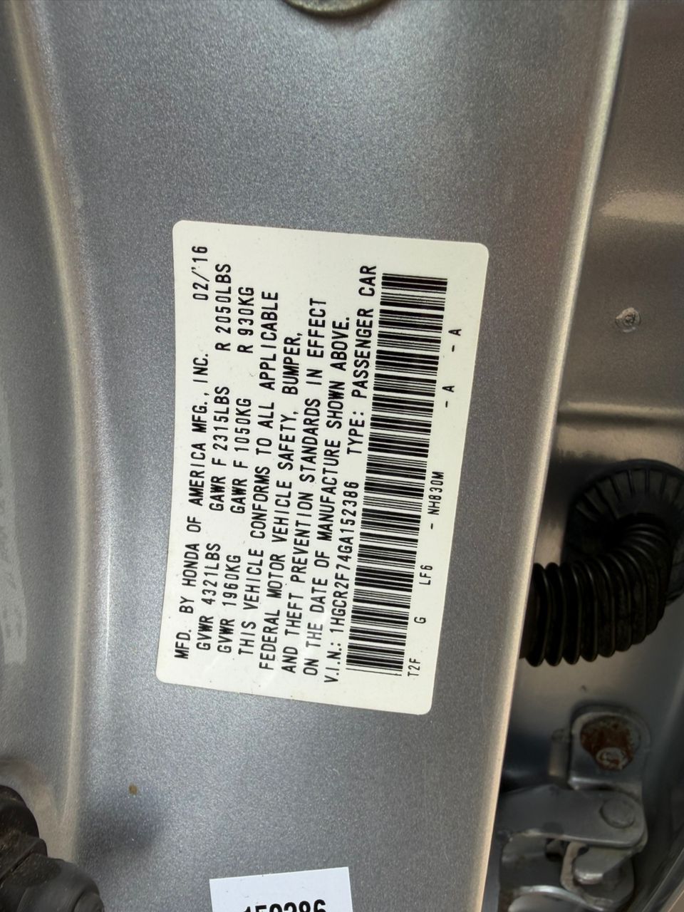 
								Foreign Used Honda Accord 2016 EXL fullest option for just 15.5m Abuja full									
