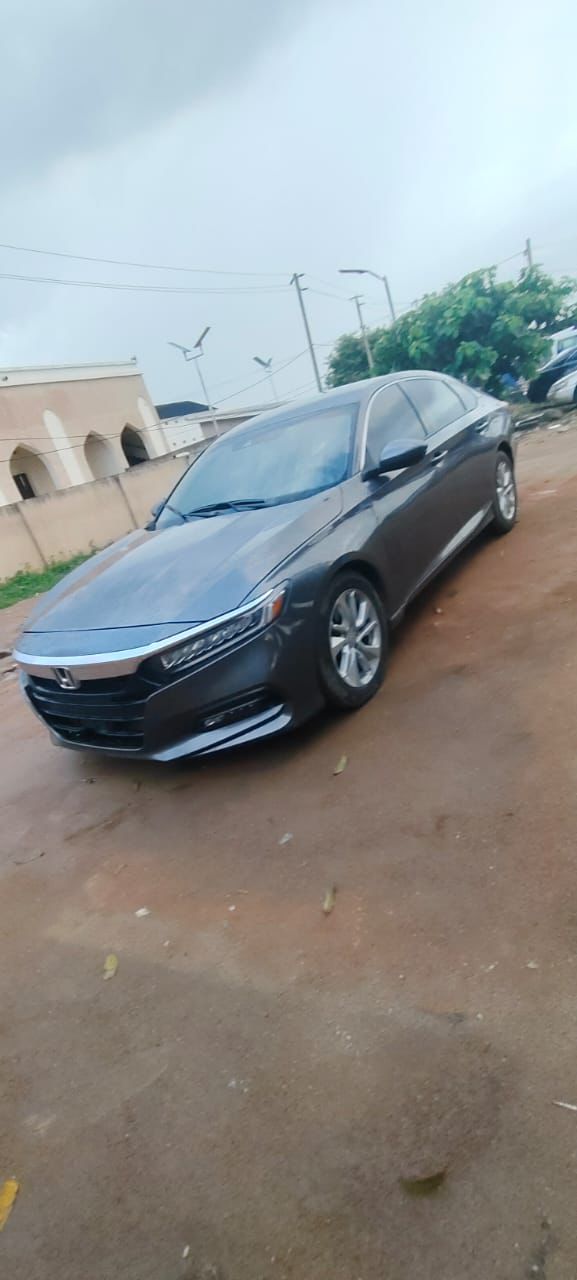 Distressed Honda Accord 2019 model with original custom duty and in excellent condition  Basic option  Available for 15M net Urgent funds needed  Location deidei Abuja