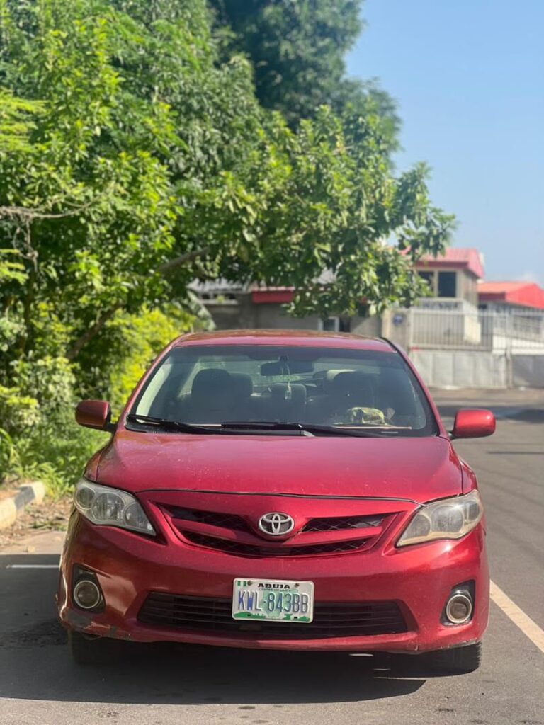 DISTRESS SALE  CLEAN REGISTERED 2008 TOYOTA COROLLA  PRICE 5.5M  Abuja deal