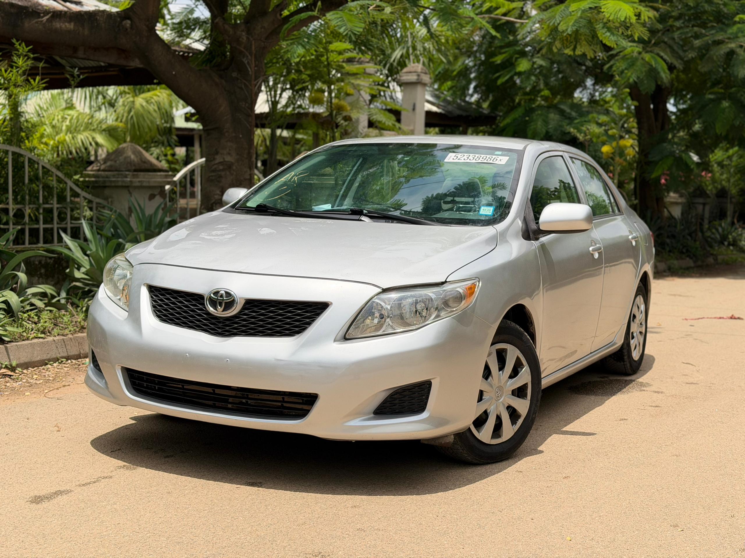 
								Awoof Deal: Extremely clean foreign used Toyota corolla LE 2010 on belt. Accident Free, going for just 9.8m with no single 9ja paint nor rust. No worry just press funds full									
