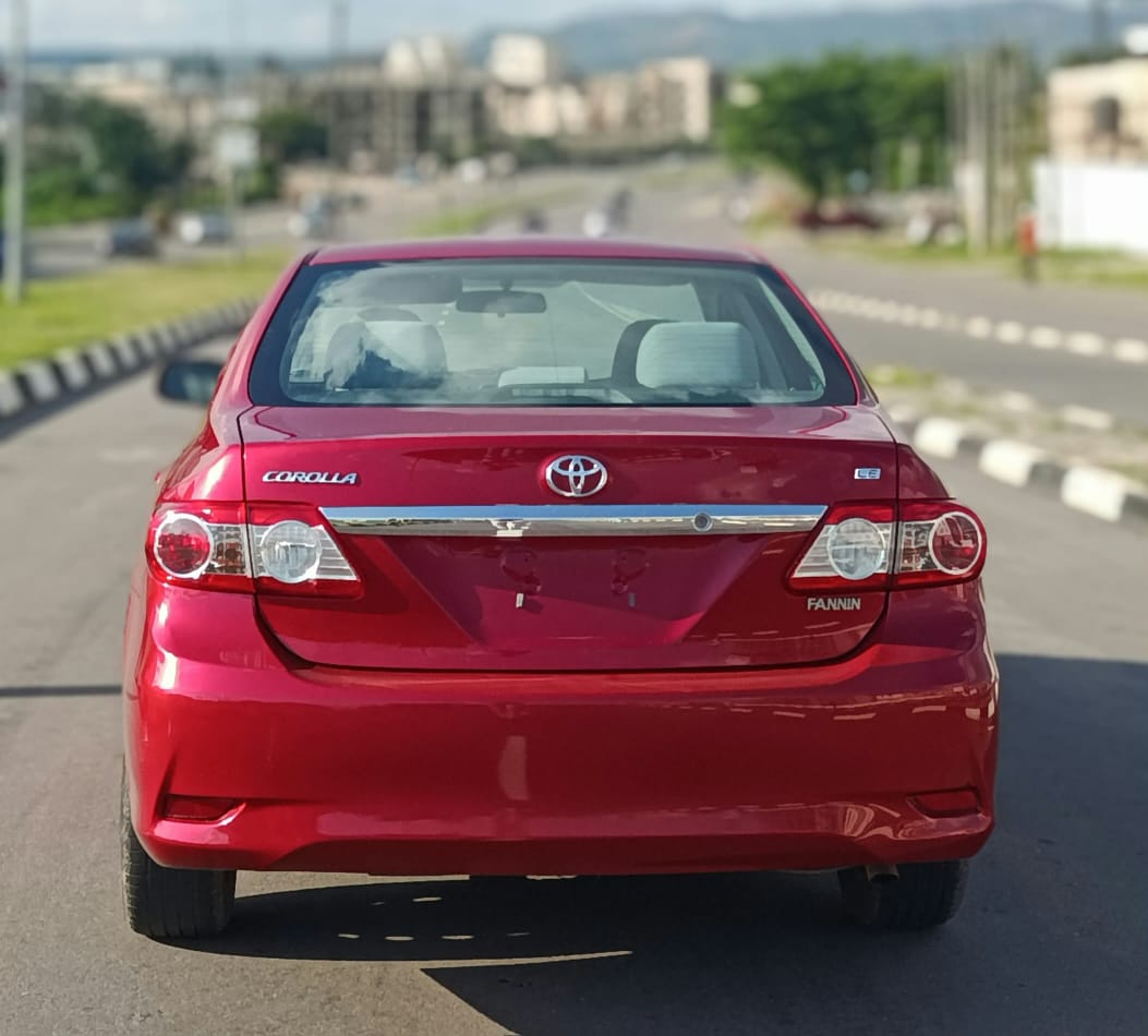 
								FOREIGN USED 2012 TOYOTA COROLLA LE NOTHING TO FIX WITH ORIGINAL CUSTOM DUTY FULLY PAID GOING FOR 12.5M ABUJA DEAL full									
