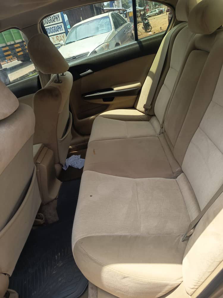 
								hot distress sale Honda Accord aka evil spirit 2009 model 📅 in very good condition 👍 with everything untempered available for 3.850 net 🥅  Abuja full									