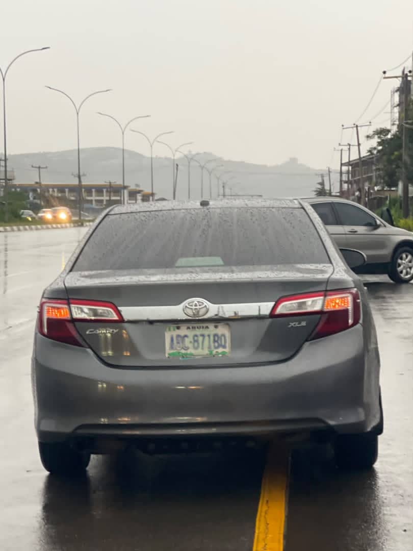 
								CLEAN NEATLY USED 2013 UNREGISTERED TOYOTA CAMRY XLE ONE YEAR USED NOW AVAILABLE PRICE 💰 9.5M buyer settle 200k 🫶 ABUJA full									