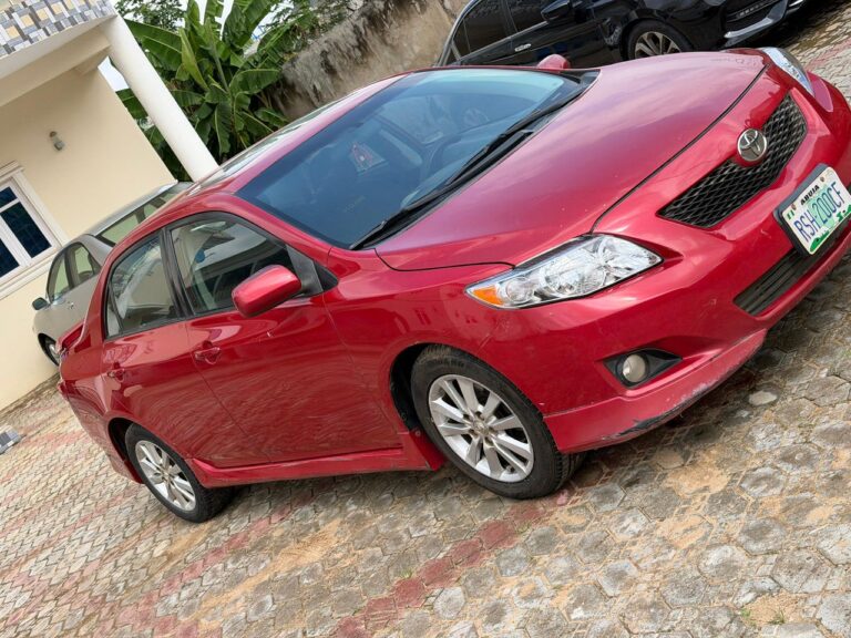 IF YOU ARE LOOKING FOR BELGIUM GRADE JUST CALL ME FOR THIS 2010 GOING FOR 8.5M BUY AND DRIVE