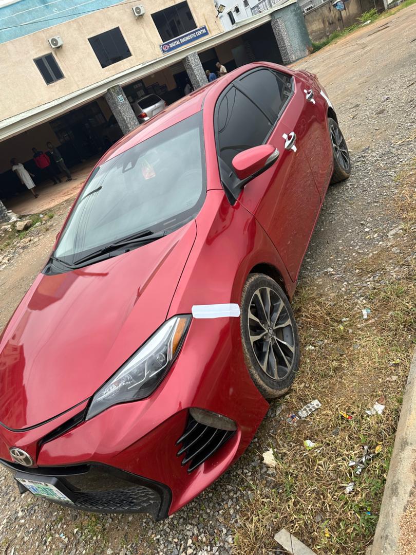 
								Neatly used 2017 Toyota Corolla with Untempered engine and gear, original duty going for  🏷️ 10.5m  📍Abuja Deal full									
