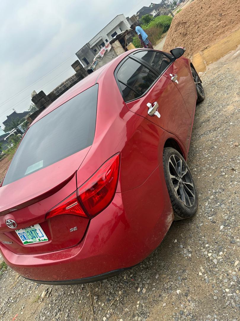 
								Neatly used 2017 Toyota Corolla with Untempered engine and gear, original duty going for  🏷️ 10.5m  📍Abuja Deal full									