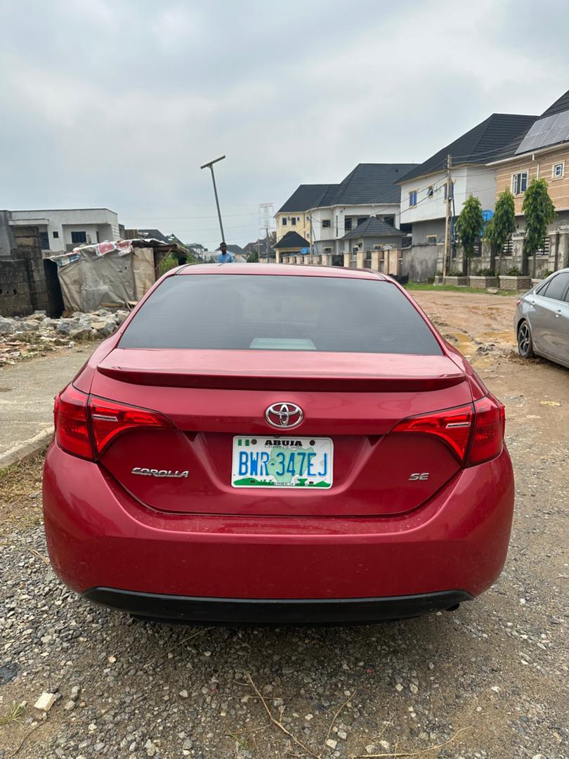 
								Neatly used 2017 Toyota Corolla with Untempered engine and gear, original duty going for  🏷️ 10.5m  📍Abuja Deal full									