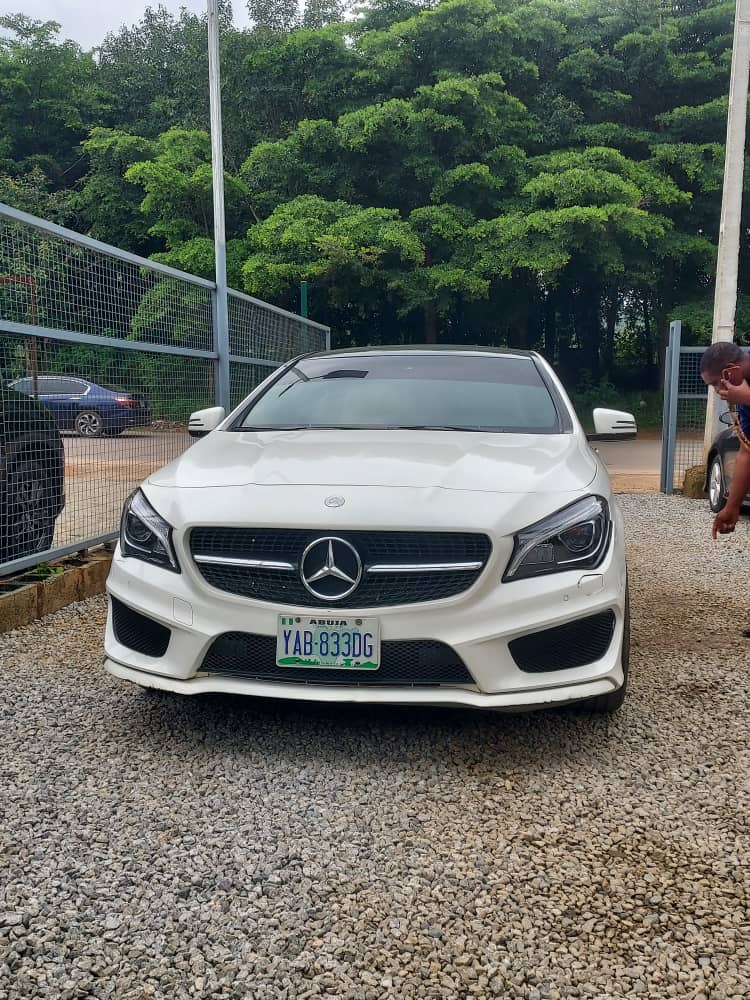 
								Neatly used Mercedes-Benz CLA-Class AMG with super sound untampered engine transmission and freezing ac. Going for 11.7m. Location: Gwarinpa, Abuja! full									