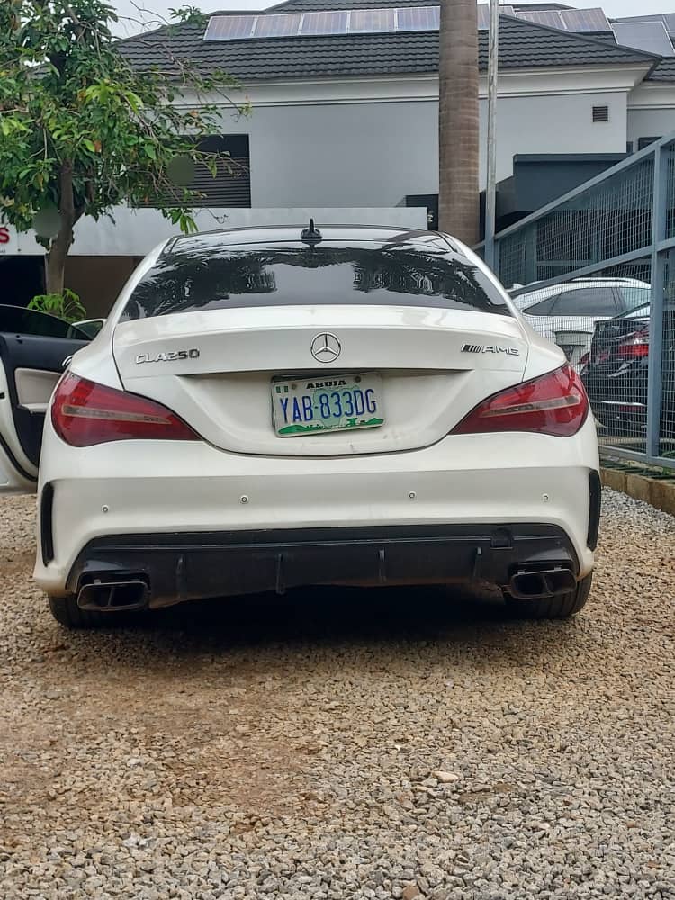 
								Neatly used Mercedes-Benz CLA-Class AMG with super sound untampered engine transmission and freezing ac. Going for 11.7m. Location: Gwarinpa, Abuja! full									