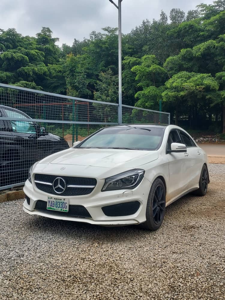 
								Neatly used Mercedes-Benz CLA-Class AMG with super sound untampered engine transmission and freezing ac. Going for 11.7m. Location: Gwarinpa, Abuja! full									