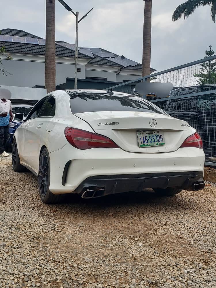 
								Neatly used Mercedes-Benz CLA-Class AMG with super sound untampered engine transmission and freezing ac. Going for 11.7m. Location: Gwarinpa, Abuja! full									