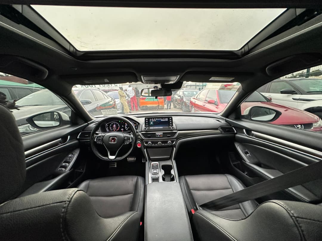 
								super clean foreign used 2020 Honda Accord 2.0T With original custom duty Turbocharged Smooth CVT Automatic Transmission (100% Intact) 💯 * Features: Touchscreen Infotainment | Apple CarPlay/Android Auto | Honda Sensing Safety Suite | Keyless Entry & Push Button Start | Chilling AC   💰23.5M 📍Abuja Gwarinpa full									