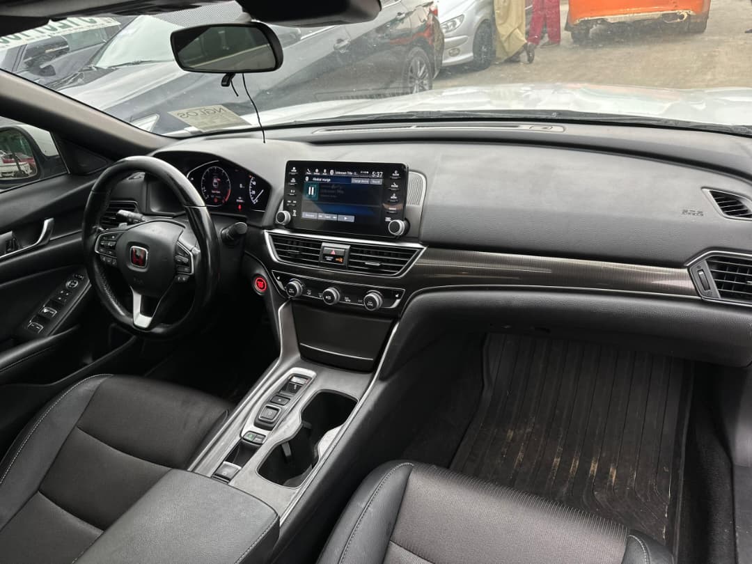 
								super clean foreign used 2020 Honda Accord 2.0T With original custom duty Turbocharged Smooth CVT Automatic Transmission (100% Intact) 💯 * Features: Touchscreen Infotainment | Apple CarPlay/Android Auto | Honda Sensing Safety Suite | Keyless Entry & Push Button Start | Chilling AC   💰23.5M 📍Abuja Gwarinpa full									