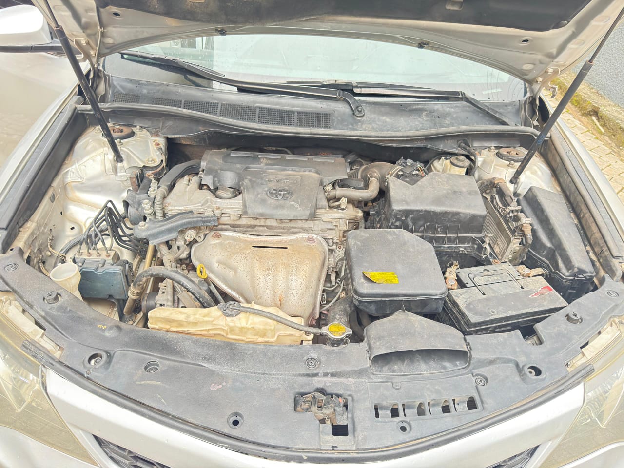 
								Super clean 2014 Camry SE Belgium grade buy and say a very big thank you, 💯 untampared engine and gear,, this car is 8.5m last, don’t border to come and negotiate full									