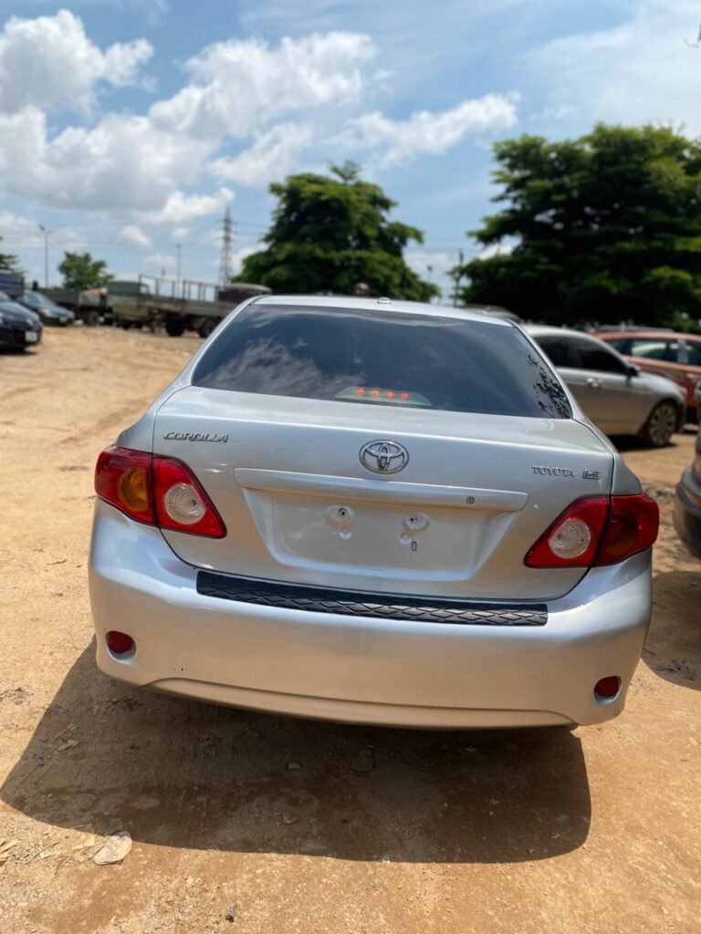 2010 Corolla with untempered engine and gear and chilling AC  Abuja 6.9M