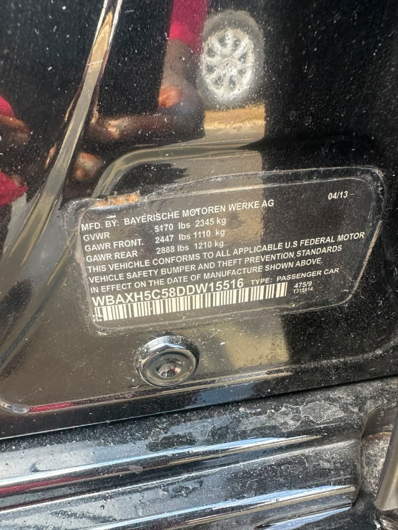 
								Mad distress 2014 BMW F10 528i XDrive with original documents and fully Untampered engine and gear ac super chilling super clean interior and exterior buy and drive.  💰 6.3 million naira 📍 Abuja full									