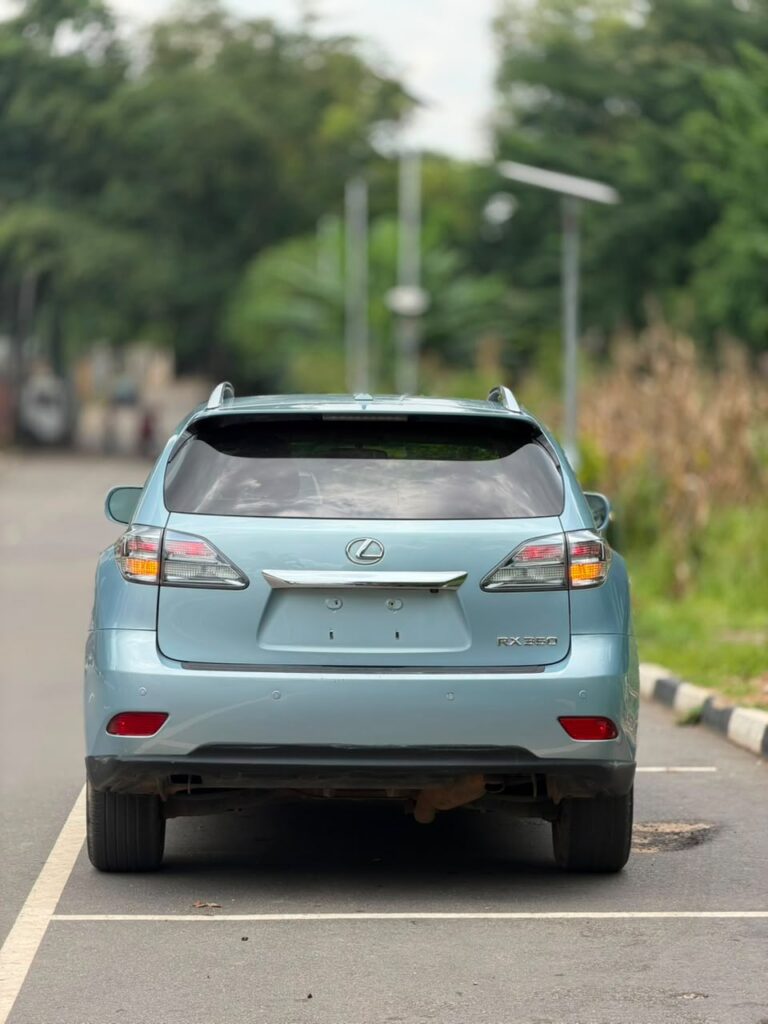 5 DAYS ENTRY FOREIGN USED 2012 LEXUS RX350 SEPTEMBER DUTY 20.5M ABUJA DEAL