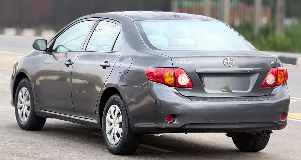 
								NEATLY USED 2010 TOYOTA COROLLA LE IN PRISTINE CONDITION WITH PROPER DOCUMENTATION UNTAMPERED SYSTEM GOING FOR 7.5M ABUJA DEAL full									