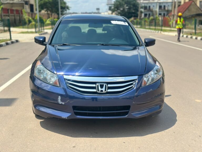 Foreign used Honda Accord 2012 Very low mileage  Buy and drive  9.8m