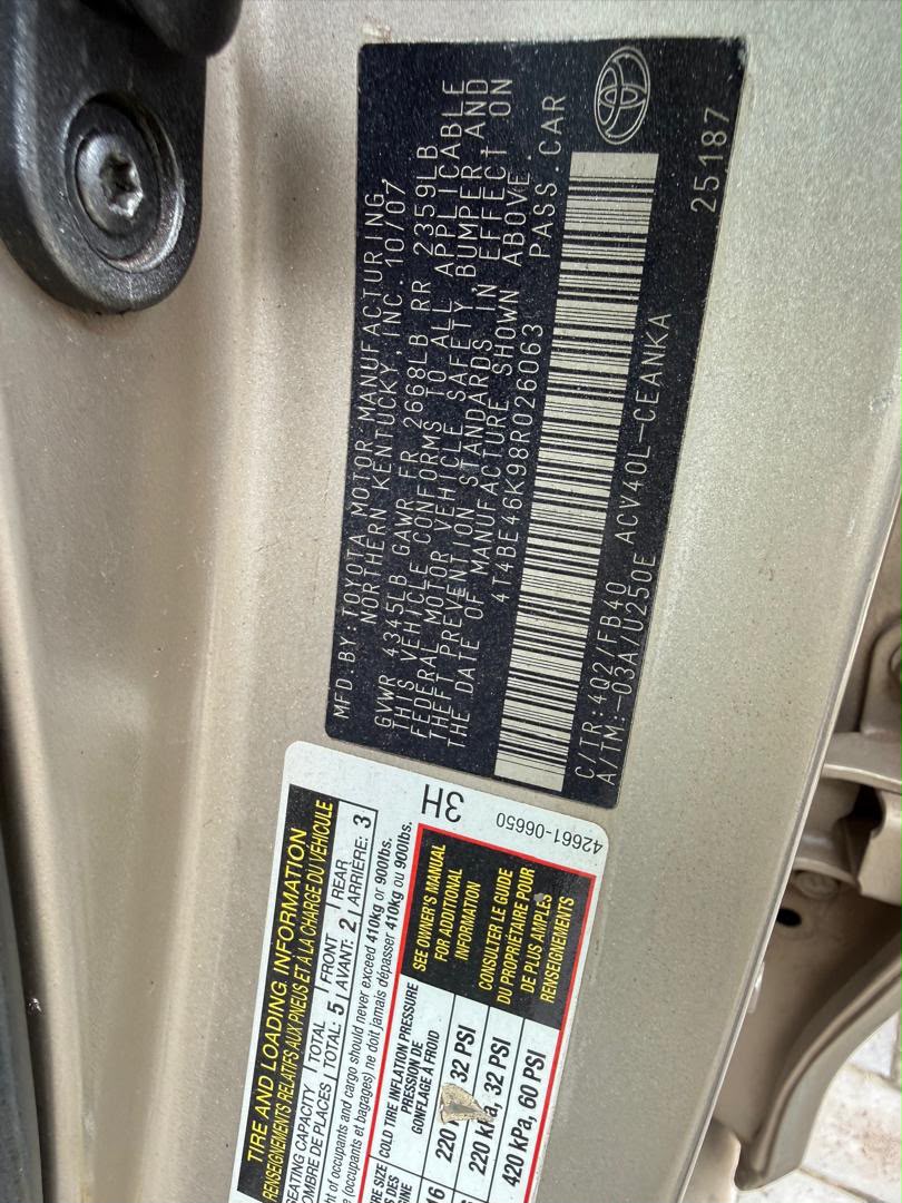 
								Distress Distress Distress 🔥🔥🔥🔥‼️‼️   2009 Toyota Camry  With Untampered engine and gear  Ac Moscow standard  Buy and travel  Going for 6m  Abuja deal full									