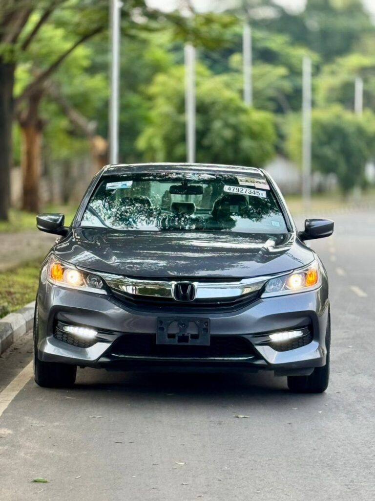 Good deal Foreign used Honda accord 2017 model with original custom duty for just  🏷️13.5M 📍Abuja