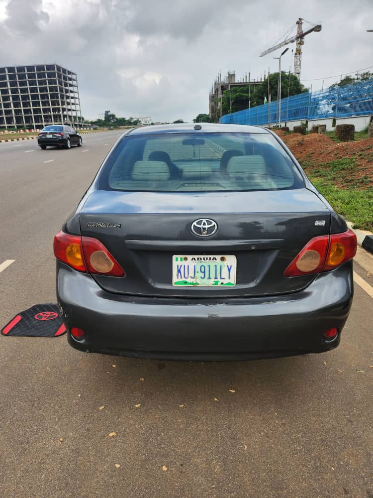 
								DISTRESS ALERT  PURE FIRST BODY TOYOTA COROLLA 2010 ENGINE AND GEARBOX UNTEMPERED AC CHILLING GOING FOR 5.3M LOCATION ABUJA DEAL full									