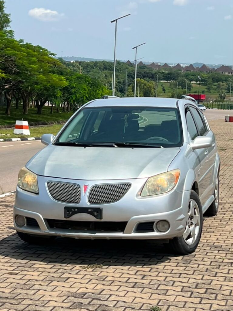 Direct Belgium standard Pontiac vibe 2007 model, untempared engine and gear going for 6.2m Abujadeal