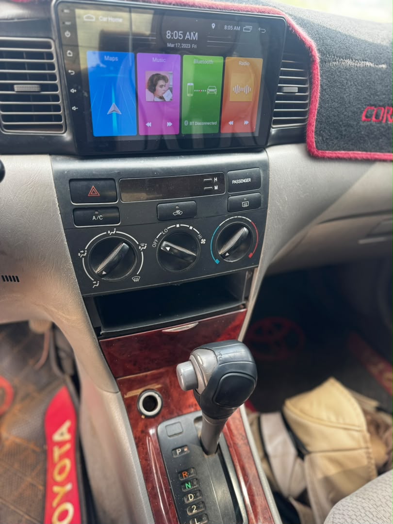 
								Giveaway Deal‼️‼️‼️ Distress Toyota Corolla 2003 buy and drive with Android screen going for just 4.2m Net with 100k sambo Airport Road Abuja📍 ZERO CHAIN DEAL full									