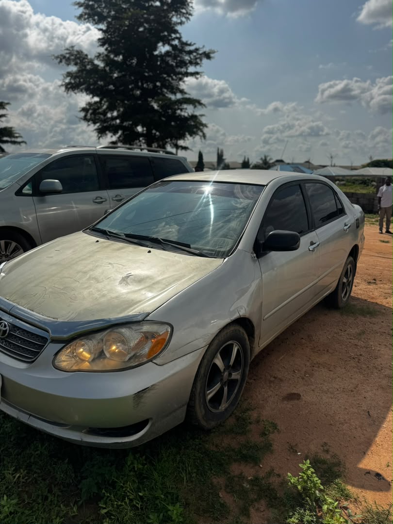 
								Giveaway Deal‼️‼️‼️ Distress Toyota Corolla 2003 buy and drive with Android screen going for just 4.2m Net with 100k sambo Airport Road Abuja📍 ZERO CHAIN DEAL full									